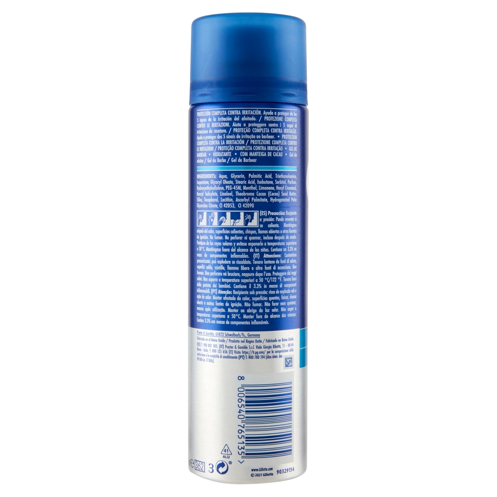 Gillette Series Gel da Barba Idratante, 200ml